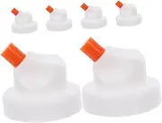 ETHZZLE 6pcs Spray Nozzle Spray Tip Paint Universal Spray Paint Caps Paint Spray Reversible Spray Paint Nozzle Tips Spray Can Tips Spray Paint Tips Spray Paint Can Attachment