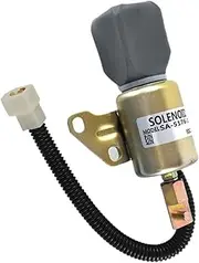 12V Fuel Shutdown Solenoid Valve 1756ES-12SUC5B1S5 SA-5176-12 SA-4899-12,Compatible with Kubota D722 D902 Z482 W