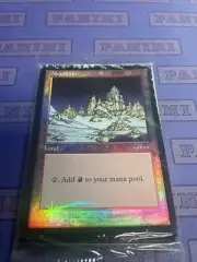 2001 MTG Magic The Gathering Mountain Foil Land Pack *Sealed* Promo
