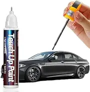 Grey Touch Up Paint Pen for Cars, Car Paint Scratch Repair, 2-In-1 Car Touch Up Paint Fill Paint Pen, Quick & Easy Solution to Repair Minor Automotive Scratches 0.8 fl oz