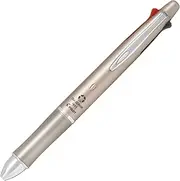 Pilot Dr. Grip 4+1, 4 Color 0.7 mm Ballpoint Multi Pen & 0.5 mm Mechanical Pencil - Champagne Gold Body (BKHDF1SFN-CG)