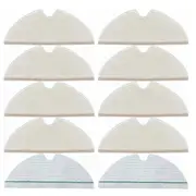10PCS Mop Pad for Q5 Pro/Q8 Max/Q8 Max+//+/ Max/ MAX+/S5/S50/S51/S55/S5 MAX Robot Vacuum Cleaner As Shown