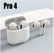 2024 Air Pro 4 TWS Bluetooth Wireless Earbuds Waterproof Earphones For iPhone