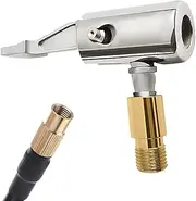 Acunny Car Tyre Valve Adapter, Tire Air Chuck - Tyre Quick Release Wheel Valve | Air Compressor Tyre Inflator Attachment, Air Chuck Quick Coupling for Inflating Tires