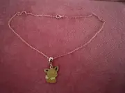 Eevee Pokémon Necklace Pendent, Anime Movies Character Chain, Pokemon Jewellery