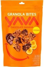 Yava Granola Bites Chocolate Banana 125g