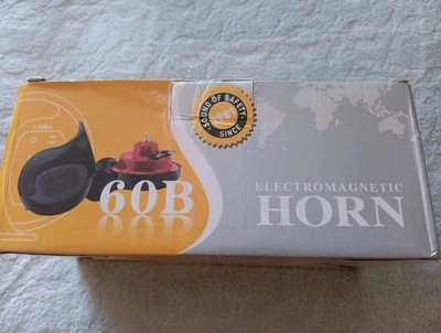 Electromagnetic Horn 60B for Cars Boats Motorcycles Super Loud