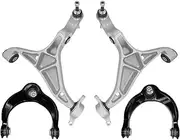 4pcs Front Upper Lower Control Arm With Ball Joint Set Compatible For Jeep Grand Cherokee Compatible For Dodge Durango 2016-2021