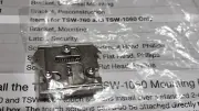 Crestron TSW-760 / 1060 Touchscreen Security Latch