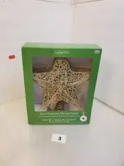 10" Christmas Tree Topper LED Lighted Star Tree Topper holiday home