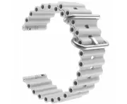 Timex 20mm Range compatible Silicone Ocean Bands Watch Straps - Grey