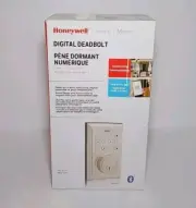 Honeywell Bluetooth Digital Deadbolt Door Lock Satin Nickel (8812309S) New!