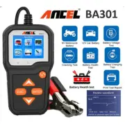ANCEL BA301 Battery Tester 6V 12V Battery Charger Tooling Cranking Charging