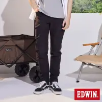 在飛比找momo購物網優惠-【EDWIN】男裝 JERSEYS 迦績 透氣錐形牛仔褲(黑