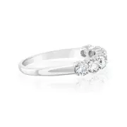 Luminesce Lab Grown Platinum 1Carat Diamond Eternity Ring, Q
