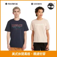 在飛比找momo購物網優惠-【Timberland】男T 女T 短T 短袖T恤/印花上衣