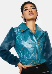 Fur Sure Vegan Leather Jacket