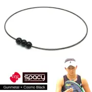 erg necklace 'SPACY' Black for Body Balance, inducing Alpha Wave & Resilience