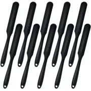 10 Pcs Non-Stick Wax Spatulas, Large Silicone Sticks Reusable Hair Removal Ap...