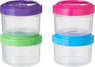 Sistema 21470 Dressing Pots TO GO Food Container Sauce Pots with Lids 35 ml B