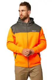 HI VIS FULL ZIP HOODIE