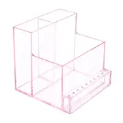 Nail Drill Organizer Grinder Storage Box Travel Bit Display Holder Stand Pink