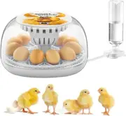Incubators for Hatching Eggs, 12 Eggs Incubator with Automatic Egg Turning