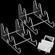 Acrylic Keyboard Display Stand Holder Mechanical Computer Keyboard Stand Shelf for Desk Transparent Acrylic Stand 3 Tier Keyboards Storage Holder Tray for Computer Tablet Picture Frame (1 Pcs)