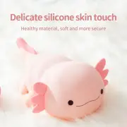 Table Lamp LED Silicone Axolotl Multicolor Touch Novelty Modern Small USB Decor