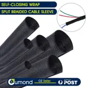 Self-Wrapping Split Loom Automotive Wires Harness Home Cable Tidy Organization