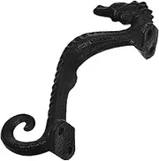 KONTONTY Classic Black Cabinet Handles Metal Door Pulls for Kitchen Bathroom Drawer Handle Easy Installation