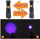 UV Ultra Violet LED Flashlight Blacklight Light 395/365 NM Inspection Lamp Torch