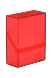 Ultimate Guard Boulder Deck Case 40+ Standard Size Ruby