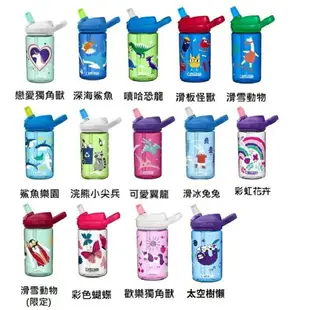 買一送四 美國 CamelBak 400ml eddy+ 兒童吸管運動水瓶 水壺 兒童水壺