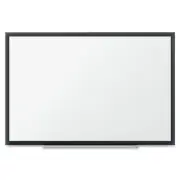 Quartet Magnetic Dry-erase Board - 36" Width X 24" Height - White - Black
