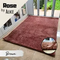 在飛比找蝦皮購物優惠-Rose BY ALICE 泡沫抓絨地毯 100x140 防