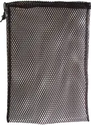 Equinox Nylon Mesh Stuff Bags - Set of 2, 23" x 36", Black Sacks for Easy