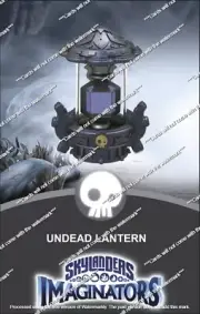 Skylanders Imaginators Undead Lantern Creation Crystal NFC Card FACTORY RESET