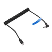 12V PD3.0 USB Type-C Male to 12V DC5.5*2.5mm Male Connector Power Cable Charging Cord Adapter black