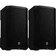 Electro-Voice Everse 12 12-inch 2-way Battery-powered PA Speakers (Pair) - Black