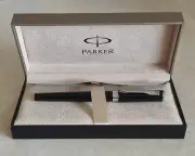 NEW Parker Ingenuity Slim Black Chrome Trim 5th Pen boxed - black refill
