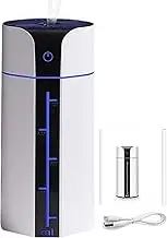 Aromatherapy Humidifier - Portable Smart Cool Mist USB Diffuser, Quiet With LED Light | Adjustable Auto Shut-Off For Bedroom Nursery Bathroom Car Travel RV Indoor Home Living Room Use