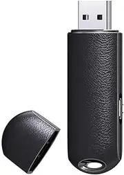 8GB Mini Voice Activated Recorder USB 2.0 Flash Drive 96 Hours Recording Capacity File Encryption One Touch Voice Recording Stick Sound Recorder for Meeting Work Lecture Interview Class