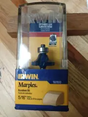 Irwin Marples 5/16" Roundover Bit 1/4" Shank New in Box