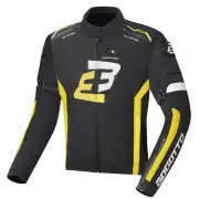 GPX Waterproof Black Neon Yellow Textile Motorcycle Jacket