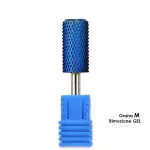 Melcap Tungsten carbide tip, cylinder shape, grit M for gel removal