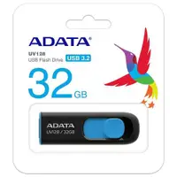 在飛比找ETMall東森購物網優惠-ADATA 威剛 32GB UV128 USB3.2 隨身碟