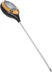 BESPORTBLE Soil Detector Garden Soil Tester Smart Moisture Sensor Ph Tester Garden Tool Soil Tester for Lawn Hygrometer Moisture Soil Humidity Gardening Tool Galvanized Stainless Steel