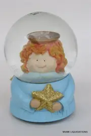 Musical Snowglobe Angel w/star Holiday Water Globe Target Wondershop Xmas 2012