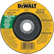 DEWALT DW4524 4-1/2-Inch by 1/4-Inch by 7/8-Inch Concrete/Masonry Grinding Wheel